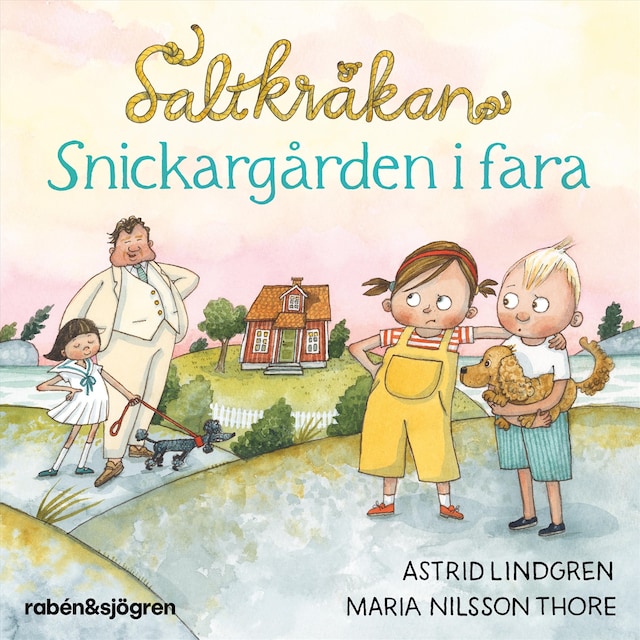 Book cover for Snickargården i fara
