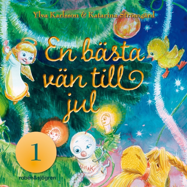 Couverture de livre pour En bästa vän till jul : Julkalender 2023