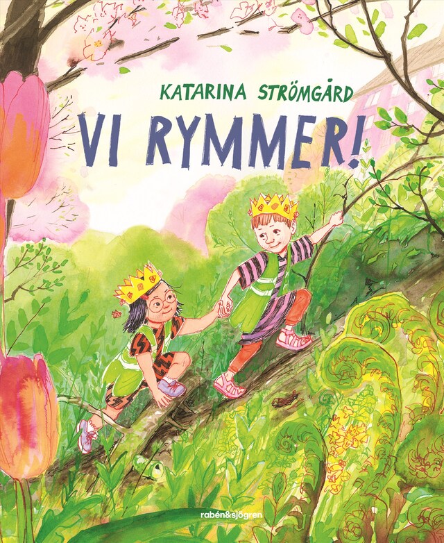 Book cover for Vi rymmer!