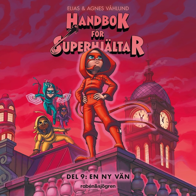 Book cover for Handbok för superhjältar. En ny vän