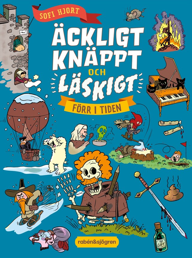 Buchcover für Äckligt, knäppt och läskigt förr i tiden