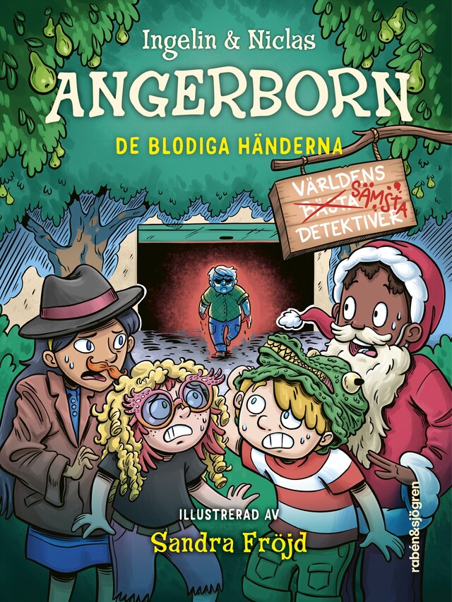 Book cover for De blodiga händerna