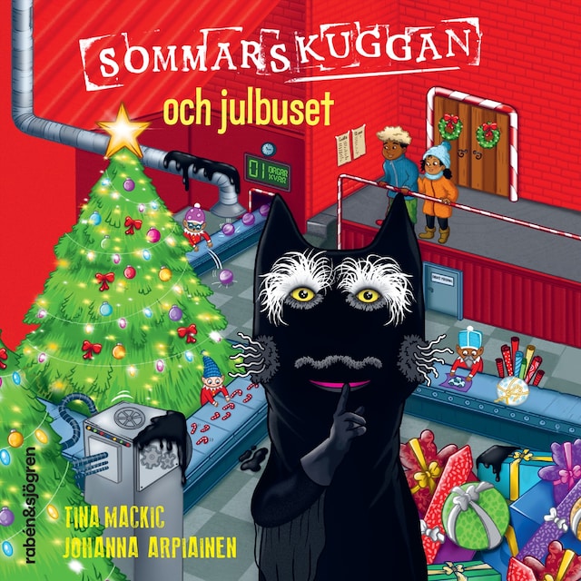 Couverture de livre pour Sommarskuggan och julbuset