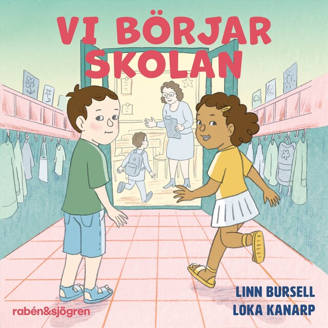 Boekomslag van Vi börjar skolan