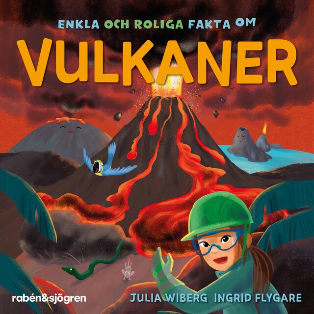 Bokomslag for Enkla och roliga fakta om vulkaner