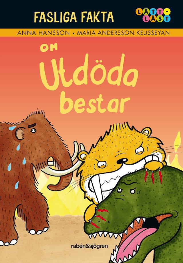 Okładka książki dla Fasliga fakta om utdöda bestar