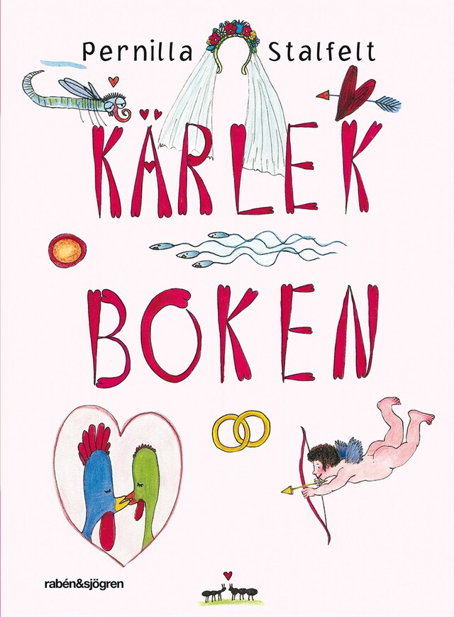 Book cover for Kärlekboken