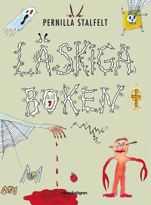 Buchcover für Läskiga boken