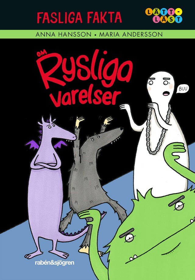 Couverture de livre pour Fasliga fakta om rysliga varelser