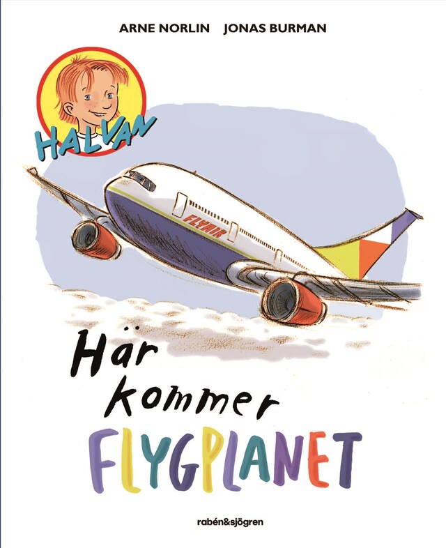 Portada de libro para Här kommer flygplanet