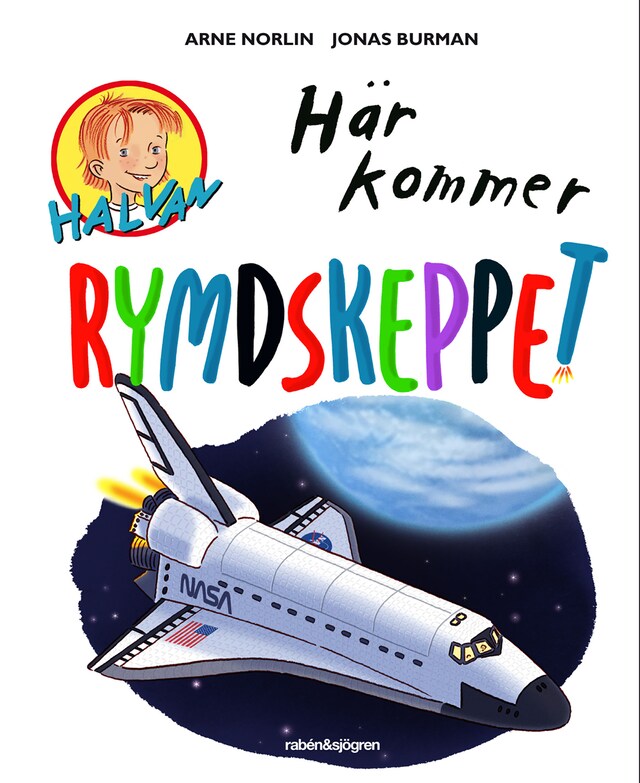 Buchcover für Här kommer rymdskeppet