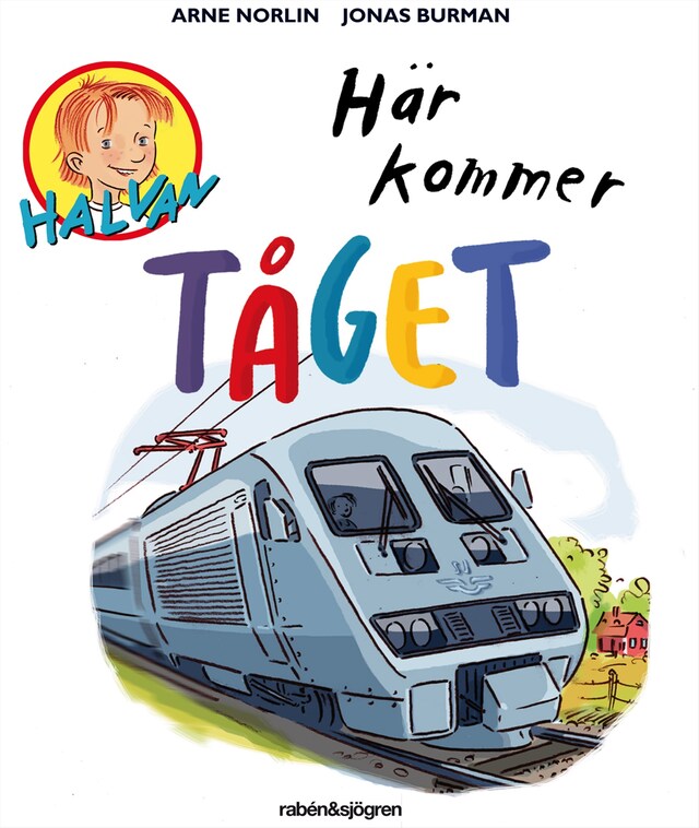 Couverture de livre pour Här kommer tåget