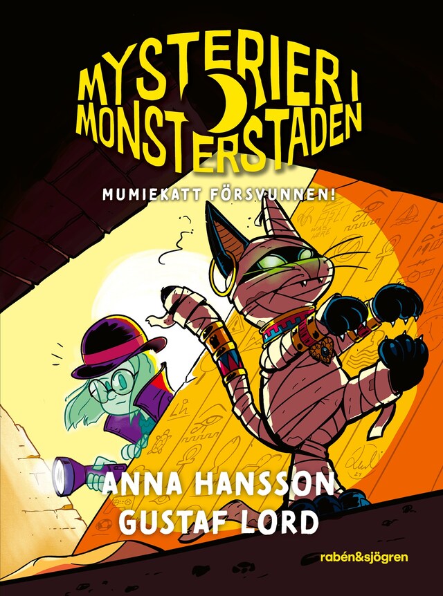 Book cover for Mumiekatt försvunnen!