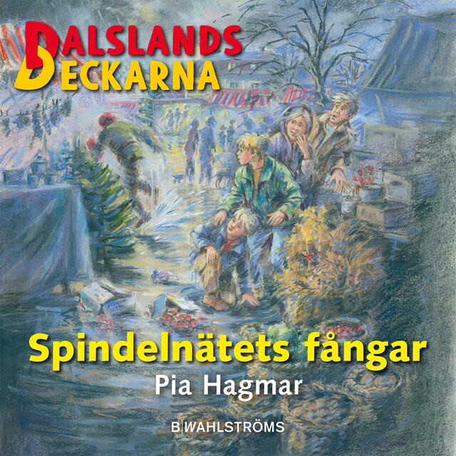 Couverture de livre pour Spindelnätets fångar