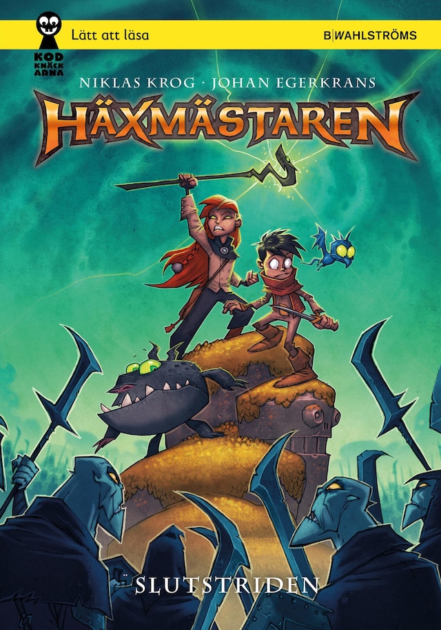 Book cover for Häxmästaren. Slutstriden
