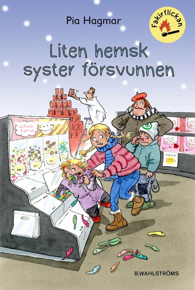 Buchcover für Liten hemsk syster försvunnen