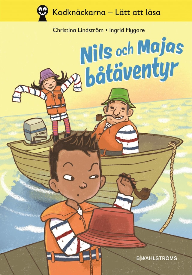 Okładka książki dla Nils och Majas båtäventyr