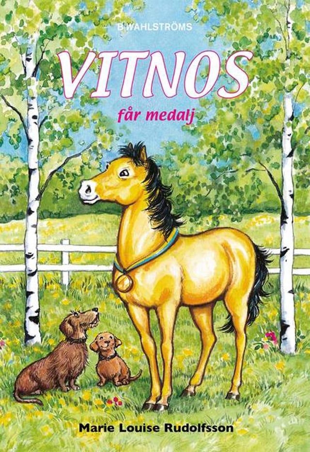 Book cover for Vitnos får medalj