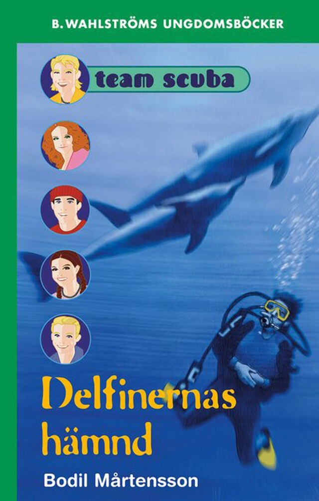 Portada de libro para Team Scuba - Delfinernas hämnd