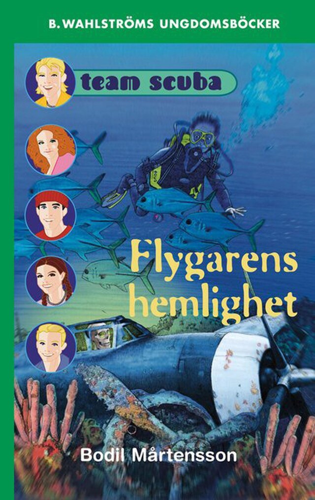 Bogomslag for Team Scuba - Flygarens hemlighet