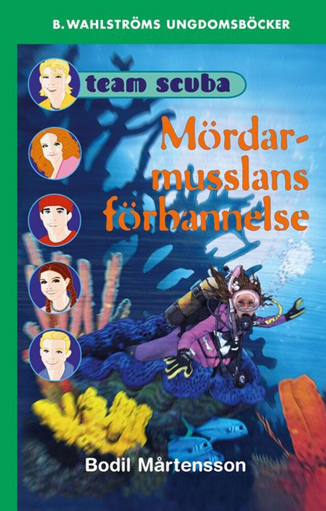 Buchcover für Team Scuba - Mördarmusslans förbannelse