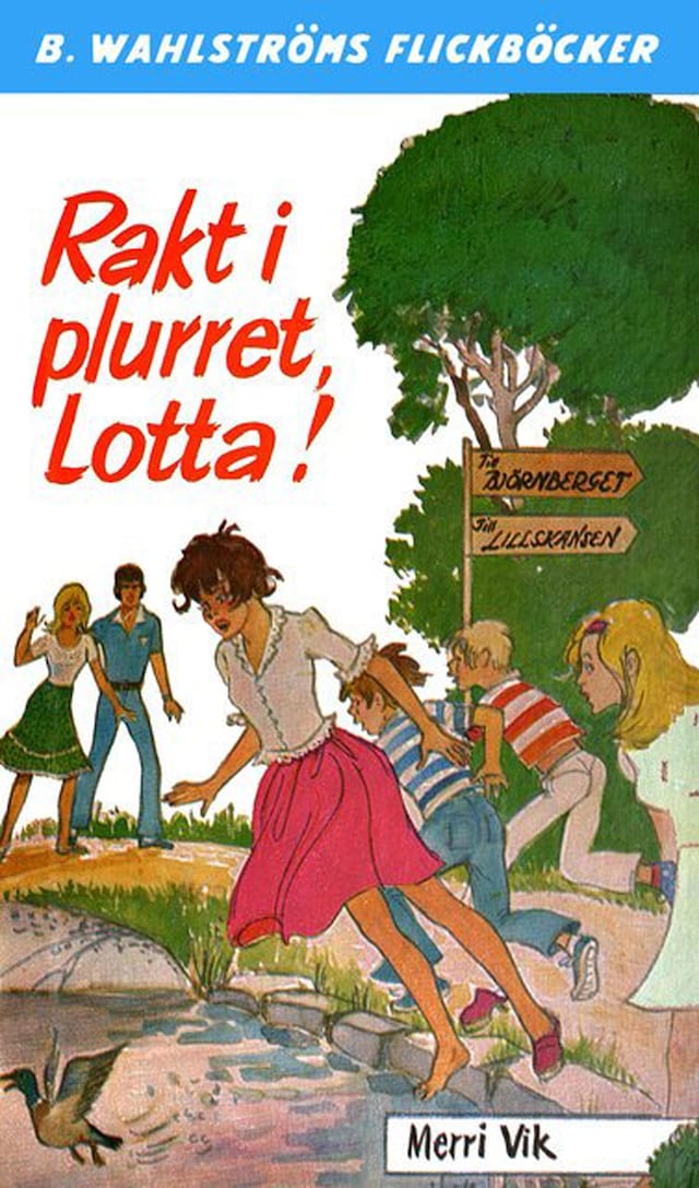 Bogomslag for Rakt i plurret, Lotta!