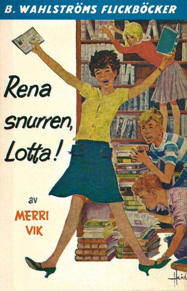 Bokomslag for Rena snurren, Lotta!