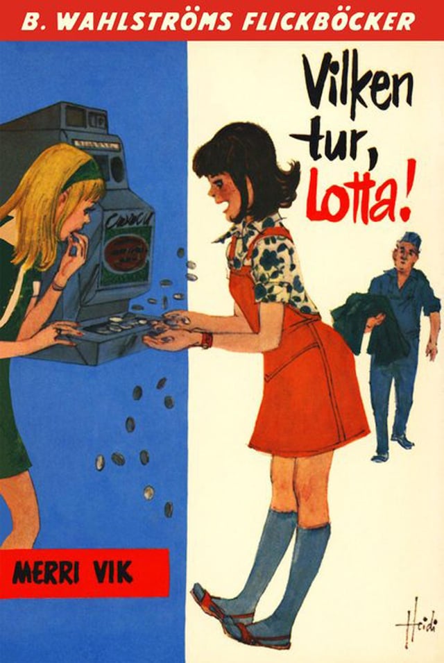 Book cover for Vilken tur, Lotta!