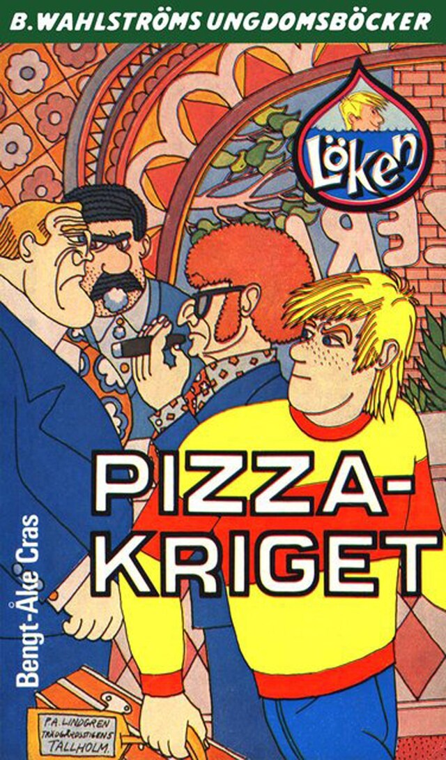 Book cover for Pizza-kriget