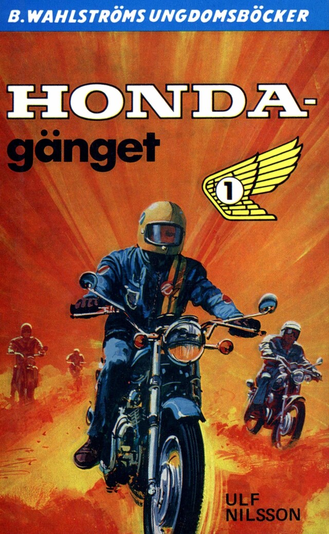 Book cover for Honda-gänget