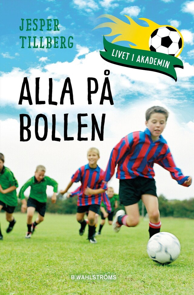Copertina del libro per Alla på bollen