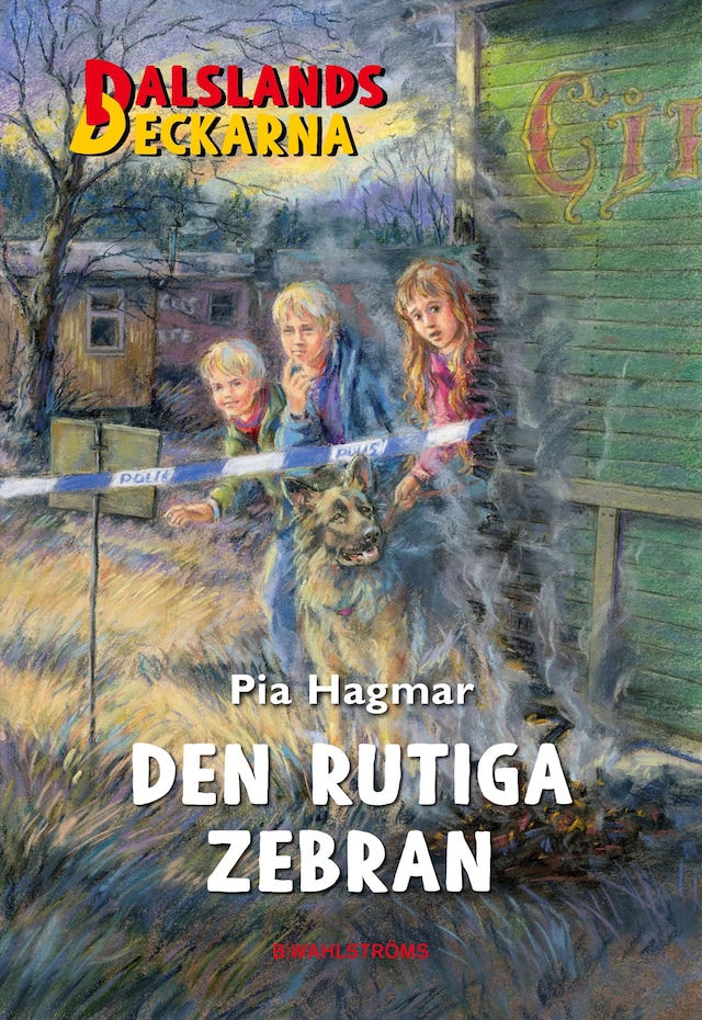 Book cover for Den rutiga zebran