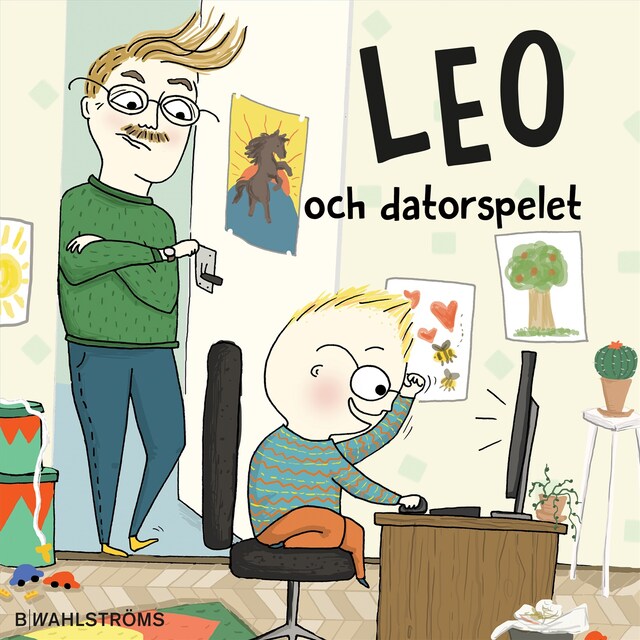 Couverture de livre pour Leo och datorspelet