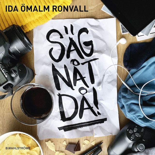 Book cover for Säg nåt då!