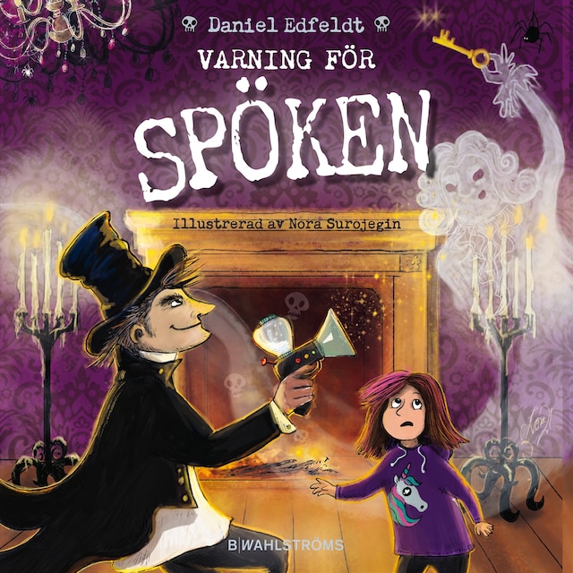 Book cover for Varning för spöken