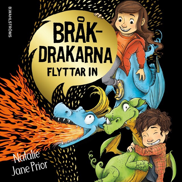 Book cover for Bråkdrakarna flyttar in