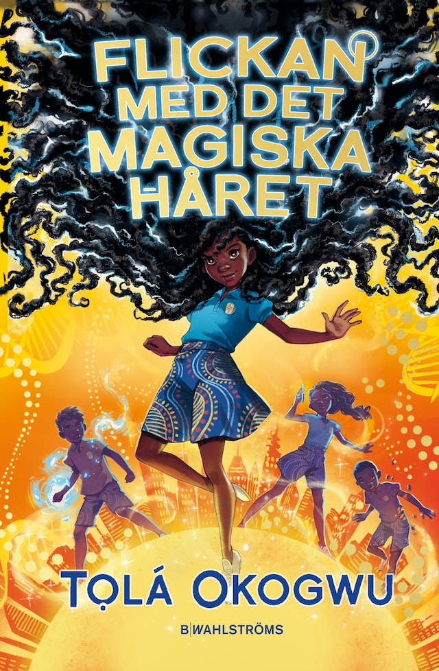 Book cover for Flickan med det magiska håret