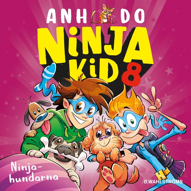 Okładka książki dla Ninjahundarna