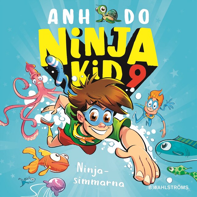 Bokomslag for Ninja Kid 9 : Ninjasimmarna