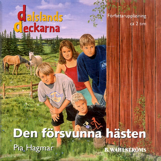 Portada de libro para Den försvunna hästen