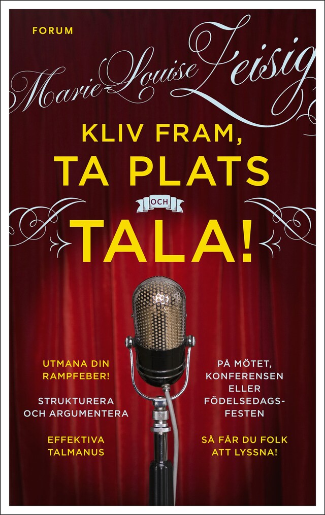 Book cover for Kliv fram, ta plats och tala!