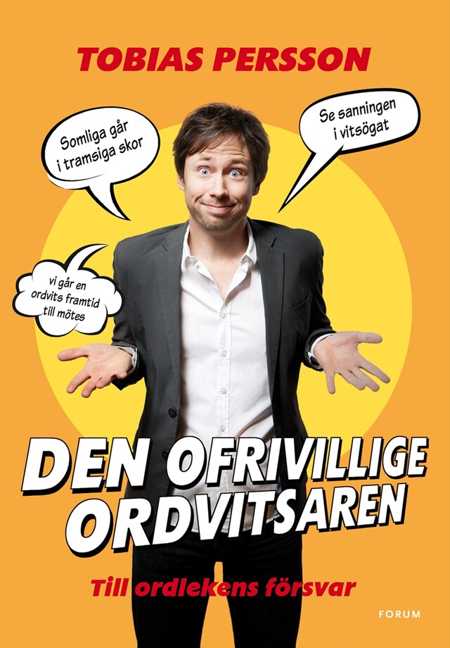 Couverture de livre pour Den ofrivillige ordvitsaren