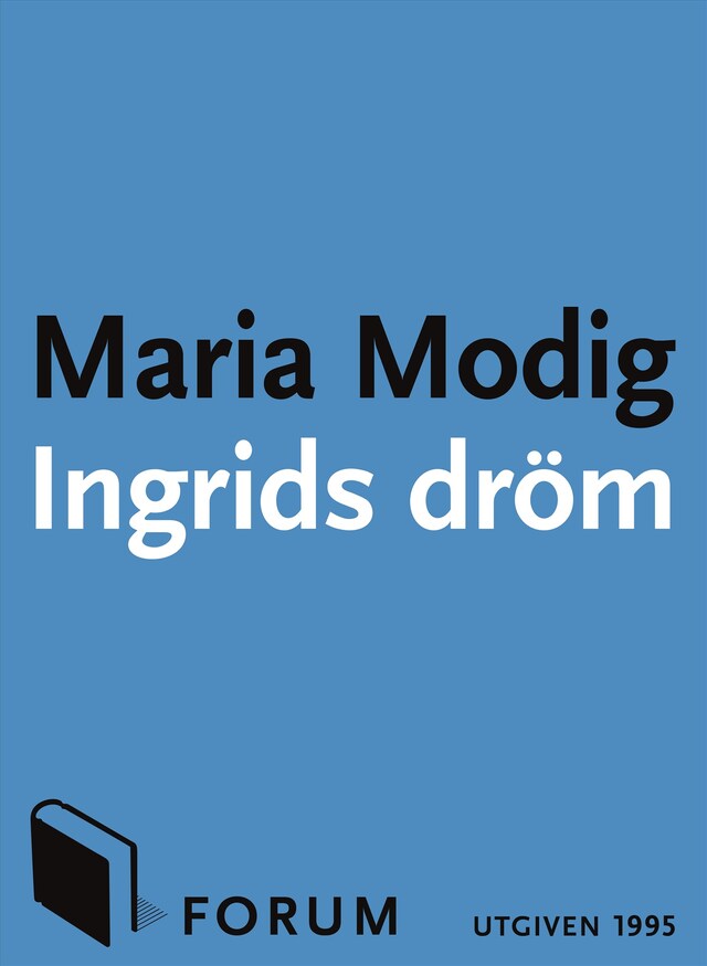 Kirjankansi teokselle Ingrids dröm