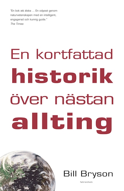 En kortfattad historik över nästan allting bookCoverFor