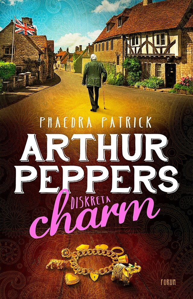 Book cover for Arthur Peppers diskreta charm