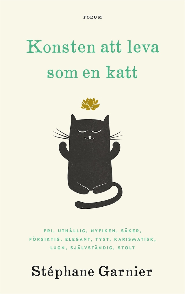 Copertina del libro per Konsten att leva som en katt