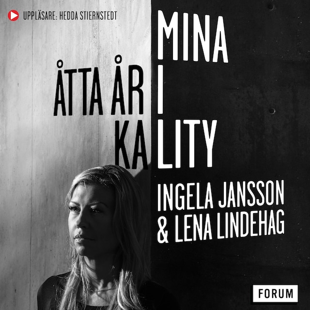 Couverture de livre pour Mina åtta år i Kality