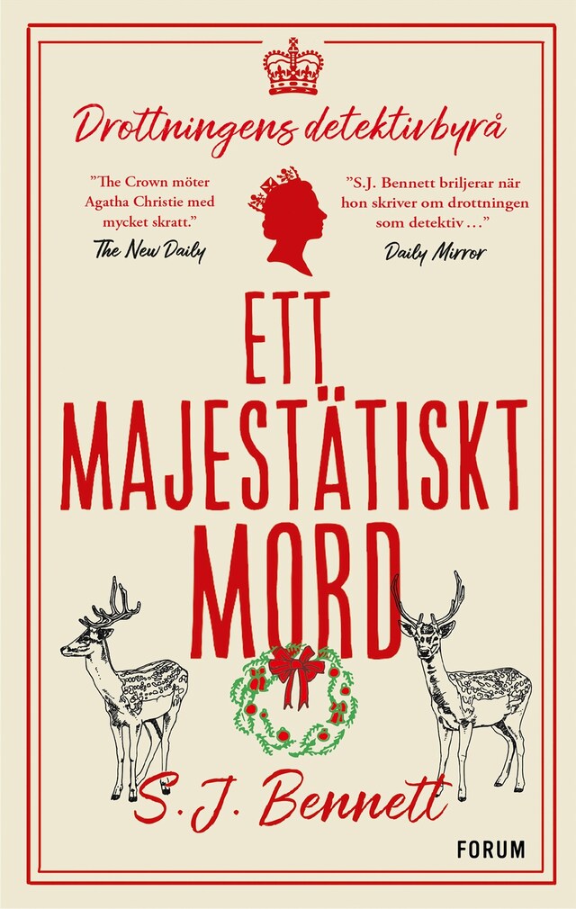 Book cover for Ett majestätiskt mord