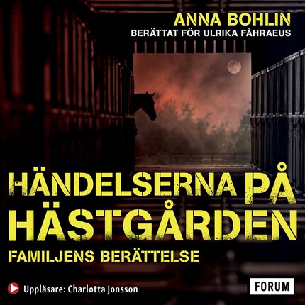 Händelserna på hästgården : familjens berättelse bookCoverFor