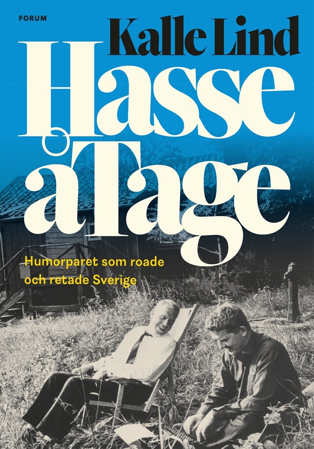 Okładka książki dla HasseåTage : humorparet som roade och retade Sverige